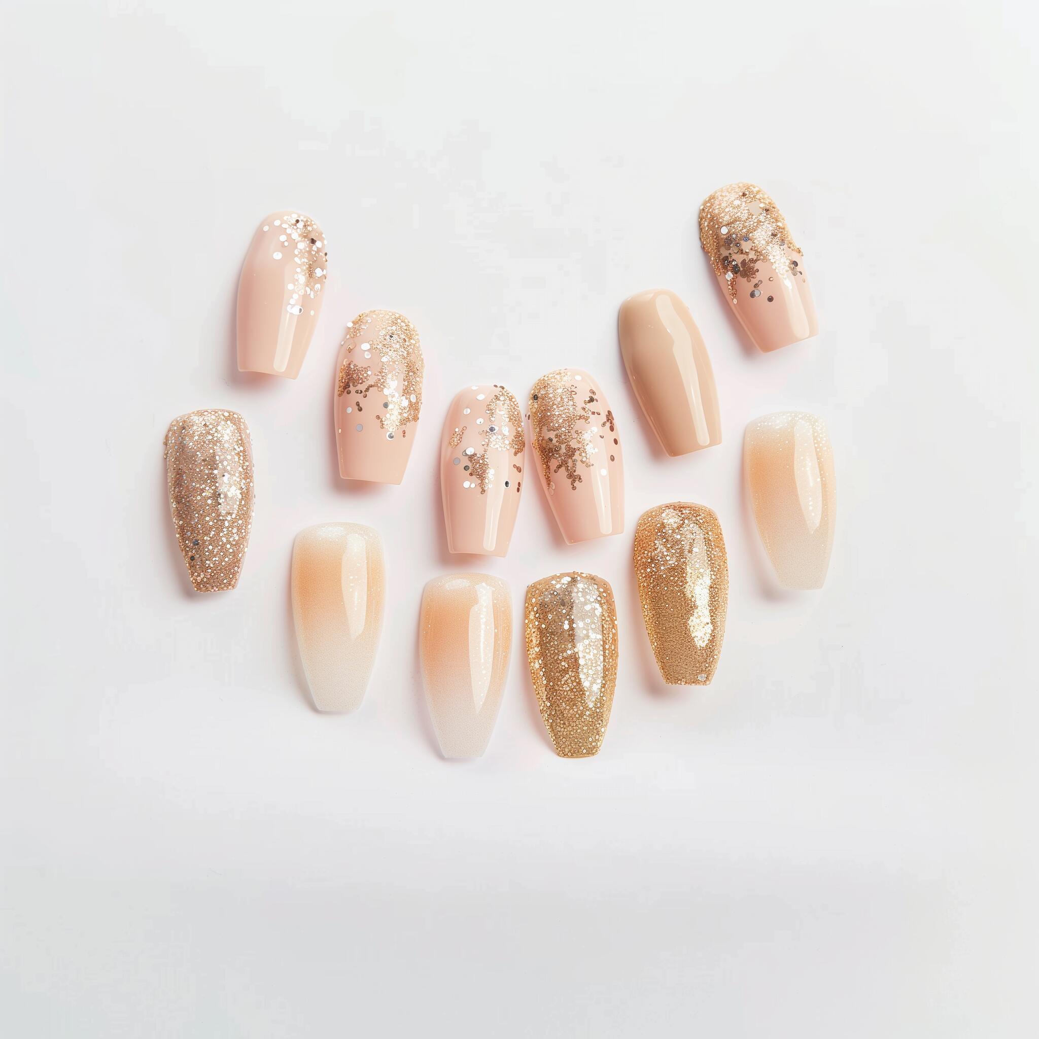 press on nails- Sparkle